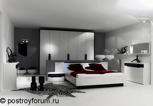 дизайн проект спальной комнаты